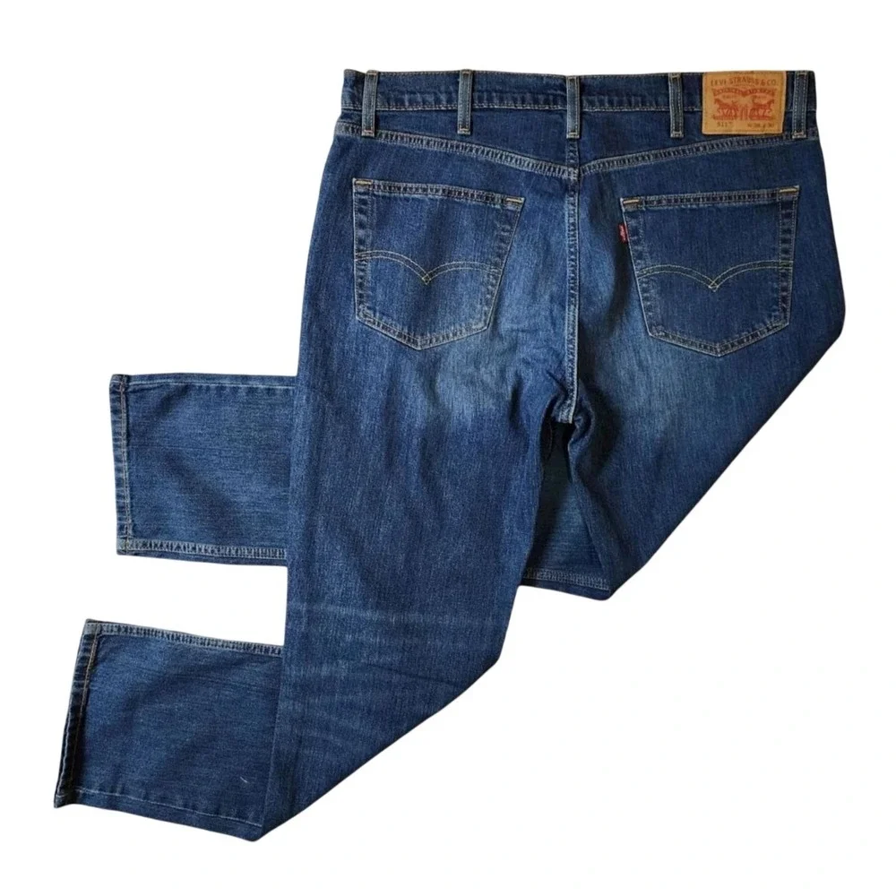 Levis 511 Slim Fit Jeans Mens 38x30‎ Medium Wash Blue Denim 04511-1163